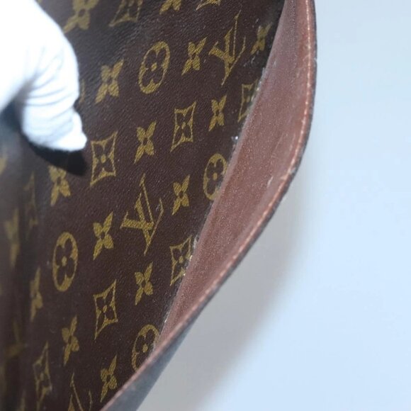 LOUIS VUITTON Monogram Pochette Homme Clutch Bag M51795 LV Auth 124453 - Picture 10 of 16